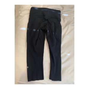 Lululemon Fast and Free Crop Leggings